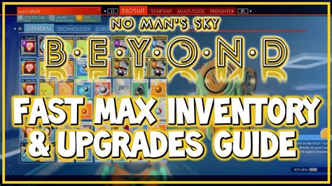 nms max inventory slots